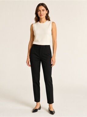 *2 for 25* H&M Black Slim-Fit Ankle Slacks Dress Pants - Size 6